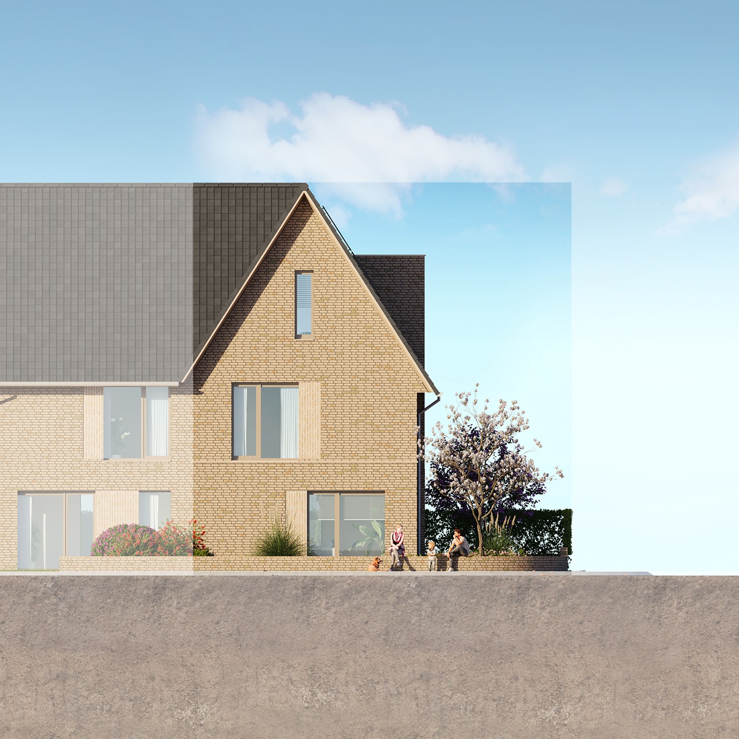 Twee-onder-een-kapwoning