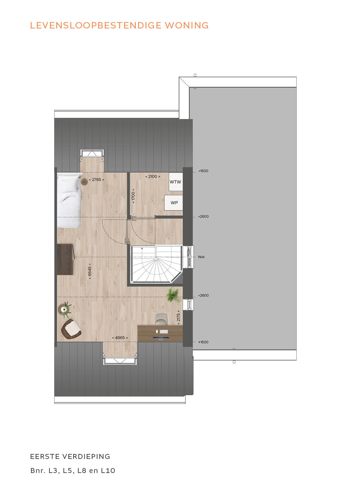 LLB plattegrond_fase 1_LLB plattegrond_fase 1_Bnr L3 L5 L8 en L10_verd